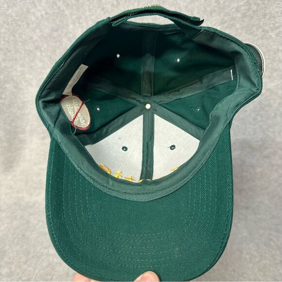 Vintage Hootie Johnson Golf Hat Adult Green Martha Burk 2003 Agusta Pendant - Picture 7 of 10